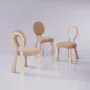 Chairs - Mary Dining Chair with Upholstered legs by Ottiu - OTTIU