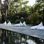 Sièges pour collectivités - CO.MO.DO. SAIL XL - Pouf en voiles usagées et tissus techniques - JUNKLE