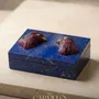 Unique pieces - Lapiz Lazuli Falcon Sculptural Box - CARMELO PARIS