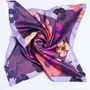 Foulards et écharpes - oiseau gorge rouge - KOUNTHEA RETH