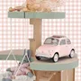 Cadeaux - Fiat 500 L 1968 Rose cadeau de naissance 1/18 - NOREV