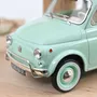 Cadeaux - Fiat 500 L 1968 Bleu Pastel cadeau de naissance 1/18 - NOREV