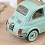 Cadeaux - Fiat 500 L 1968 Bleu Pastel cadeau de naissance 1/18 - NOREV