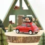 Autres décorations de Noël - Fiat 500 L 1968 Rouge Noël 1/18 - NOREV