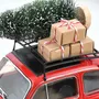 Autres décorations de Noël - Fiat 500 L 1968 Rouge Noël 1/18 - NOREV