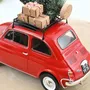 Autres décorations de Noël - Fiat 500 L 1968 Rouge Noël 1/18 - NOREV