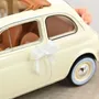 Cadeaux - Fiat 500 L 1968 Blanc Ivoire cadeau de mariage 1/18 - NOREV