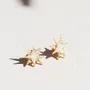 Bijoux - Boucles d'oreilles à Clous  d'étoile - CÂPÂ JEWERLY