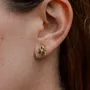Bijoux - Boucles d'oreilles mini-feuilles Nebula - CÂPÂ JEWERLY