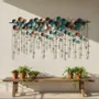 Autres décorations murales - Rain of Orbs : décoration murale faite à la main en métal et en couche - SARMAL DESIGN