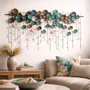 Autres décorations murales - Rain of Orbs : décoration murale faite à la main en métal et en couche - SARMAL DESIGN