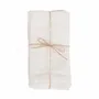 Serviettes - La Serviette Linen - Blanche - BAZAR BIZAR LIVING