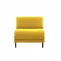 Fauteuils - Fauteuil lit Français 1 Place BOSS 70 SMALL sans accoudoirs : Coloris - Tissu / JAUNE MOUTARDE - Filo - Yellow - LIKOOLIS