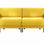 Fauteuils - Canapé lit Français 2/3 places BOSS DUO 160 MEDIUM accoudoirs amovibles : Coloris - Tissu / JAUNE MOUTARDE - Filo - Yellow - LIKOOLIS