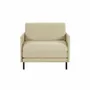 Armchairs - French 1-seater armchair bed BOSS 80 MEDIUM with removable armrests : Colour - Fabric / BURN - Filo - Marfil - LIKOOLIS