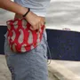 Bags and totes - Midi upcycled sari belt bag - I WAS A SARI