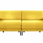 Fauteuils - Canapé lit Français 2/3 places BOSS DUO 160 LARGE accoudoirs amovibles : Coloris - Tissu / JAUNE MOUTARDE - Filo - Yellow - LIKOOLIS