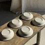 Assiettes au quotidien - Lot de 5 assiettes blanches creuses épaisses pas de marque D21,5 - OFFICE OBJETS