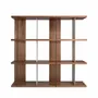 Office furniture and storage - Walnut and lacquered wood bookcase - ANGEL CERDÁ