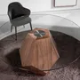 Dining Tables - Round walnut dining table - ANGEL CERDÁ