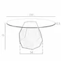 Dining Tables - Round walnut dining table - ANGEL CERDÁ