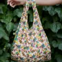 Bags and totes - Reusable sustainable sari bag - I WAS A SARI