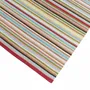 Contemporary carpets - Hand woven Polyester rug, Lines - Multi - NUZRAT CARPET EMPORIOUM