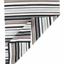 Contemporary carpets - Hand woven Polyester rug, Streak - Black/white - NUZRAT CARPET EMPORIOUM