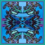 Foulards et écharpes - Blue Spin Scarf | 90x90 cm - ELCIELA
