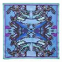 Foulards et écharpes - Blue Spin Scarf | 90x90 cm - ELCIELA