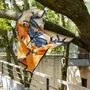 Foulards et écharpes - Palms and Birds in Colombia Silk Scarf | 90x90 cm - ELCIELA