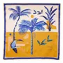 Foulards et écharpes - Palms and Birds in Colombia Silk Scarf | 90x90 cm - ELCIELA