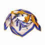 Foulards et écharpes - Palms and Birds in Colombia Silk Scarf | 90x90 cm - ELCIELA