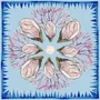 Foulards et écharpes - Marseille Summer Foulard en soie | 90x90 cm - ELCIELA