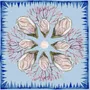 Foulards et écharpes - Marseille Summer Foulard en soie | 90x90 cm - ELCIELA