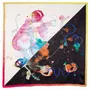 Foulards et écharpes - A day under the sea Silk Scarf | 90x90 cm - ELCIELA
