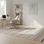 Contemporary carpets - Hand woven Polyester rug, Pulito - Multi - NUZRAT CARPET EMPORIOUM