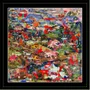 Foulards et écharpes - Aquarium Foulard en soie | 90x90 cm - ELCIELA
