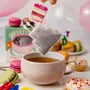 Café et thé - Coffret Cadeau Anniversaire Thé – 10 Sachets en Forme de Gâteau - TEA HERITAGE