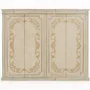 Wardrobe - "Rinascimento" Wardrobe hand decorated with 4 doors - INTERIORS ITALIA