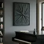 Other wall decoration - Dark Nebula: Handmade Textured Relief Painting - SARMAL DESIGN