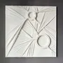 Other wall decoration - Pure Echoes: Set of 2 Handmade Textured Relief Paintings - SARMAL DESIGN