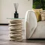 Tables de jardin - Autres tables - 50X50X44 cm - Stonissime - Verre - STONE VALLEY
