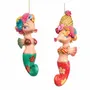 Other Christmas decorations - GETAWAY TROP.SEAHORSE ORN ASS/2 MULTI 14CM - GOODWILL M&G