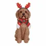 Other Christmas decorations - LED SITT. XMAS DOG TT BRWN/RD 66CM batt.op - GOODWILL M&G
