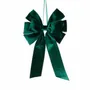 Autres décorations de Noël - FABR.BOW W/TAILS ORN GRN 42CM - GOODWILL M&G