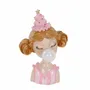 Other Christmas decorations - GIRL W/BUBBLE GUM BUST TT PNK/BRWN/WH 22,5CM - GOODWILL M&G