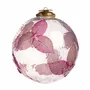 Christmas garlands and baubles - GLSS MET.CAP DRIED LEAF BALL CLR/PNK/PRPL 12,5CM - GOODWILL M&G