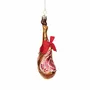 Other Christmas decorations - GLSS XMAS HAM ORN BRWN/RD 14CM - GOODWILL M&G