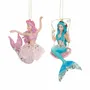 Other Christmas decorations - ELEGANZA MERMAID ORN ASS/2 PNK/BLU 15CM - GOODWILL M&G